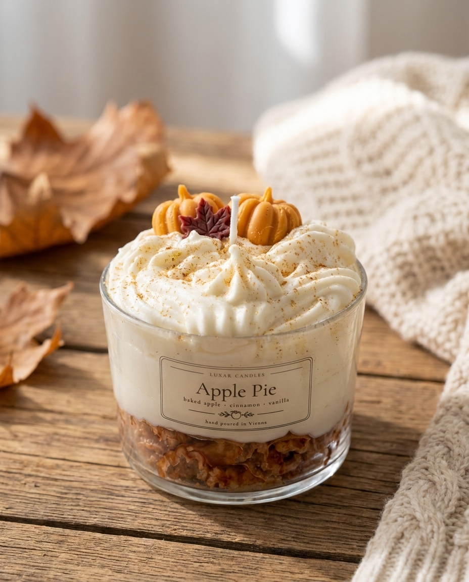 Apple Pie Kerze
