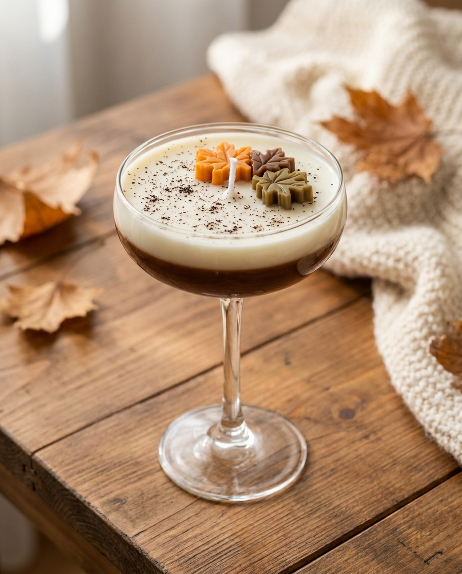Golden Martini Kerze