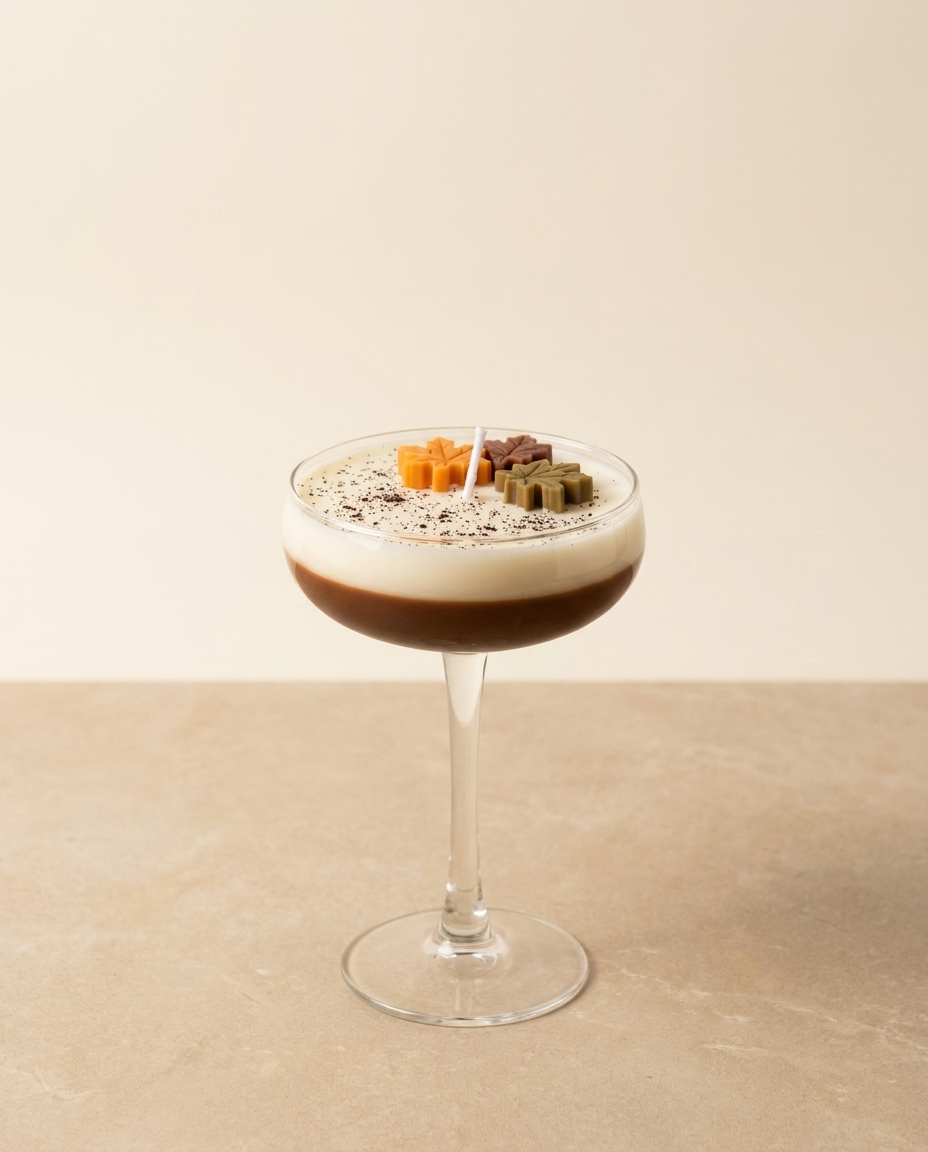 Golden Martini Kerze